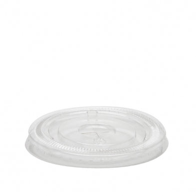 COLD CUP LID - PET - FLAT - 8-10OZ