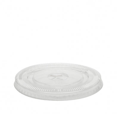 COLD CUP LID - PET - FLAT - 12OZ