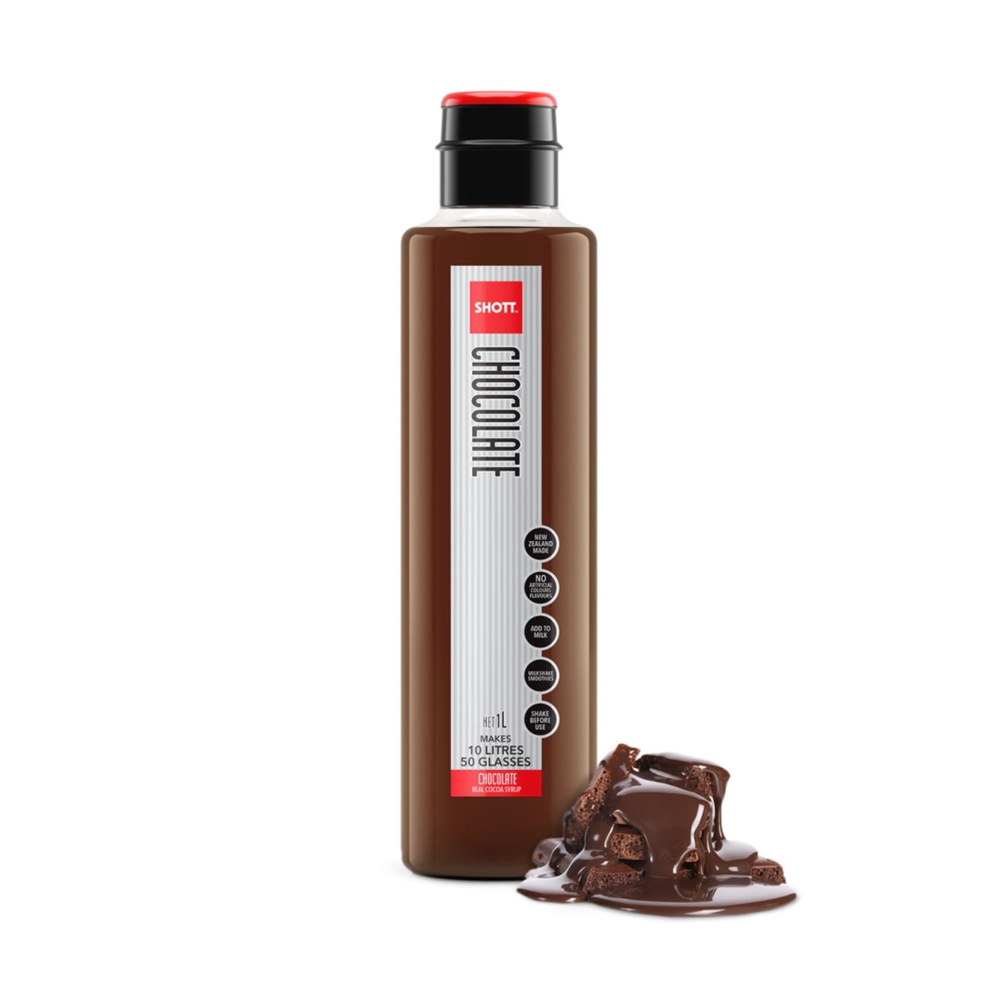 SHOTT - HOT CHOC / SHAKE SYRUP - CHOCOLATE  - 1L