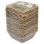 ONE TREE - PALM LEAF - SQUARE BOWLS - 130MM