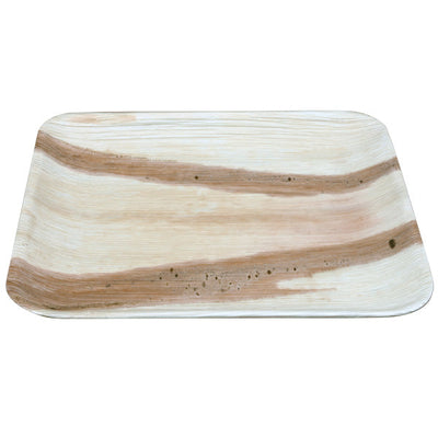 ONE TREE - PALM LEAF - SQUARE PLATE - 250MM