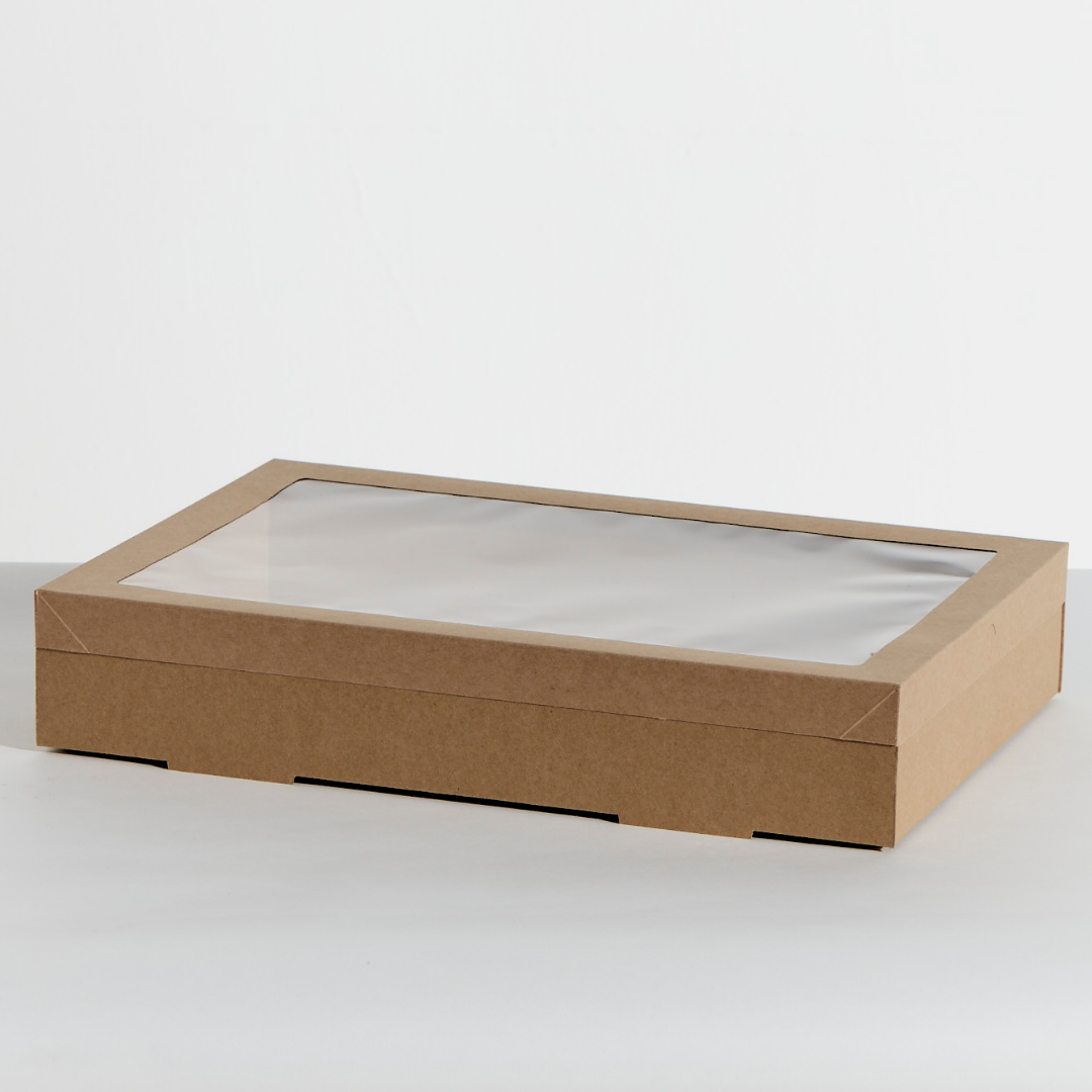 CATERING TRAY & LID 4 - 450 X 310 X 80MM - (SOLD SEPARATELY)