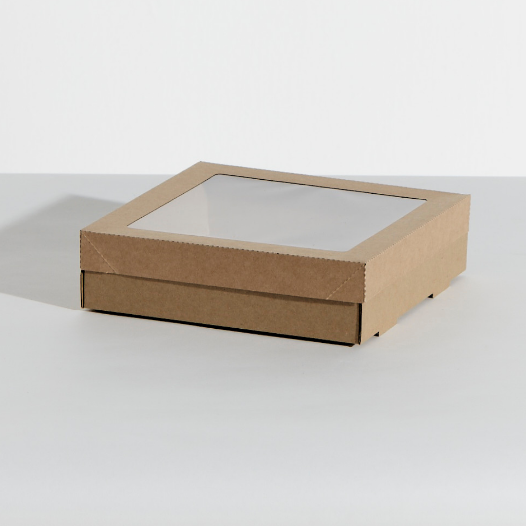 CATERING TRAY & LID 5 - 225 X 225 X 80MM - (SOLD SEPARATELY)