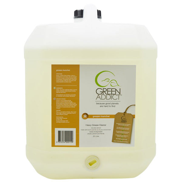 GREEN ADDICT - GREASE MUNCHER - NATURAL OVEN AND GRILL DEGREASER