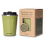 GO GREEN - REUSABLE COFFEE CUP - 220ML - OLIVE