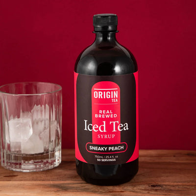 ORIGIN TEA - ICED TEA SYRUP - SNEAKY PEACH