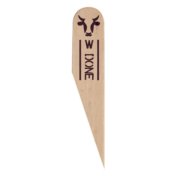 ONE TREE - STEAK MARKER - PADDLE - WELL DONE