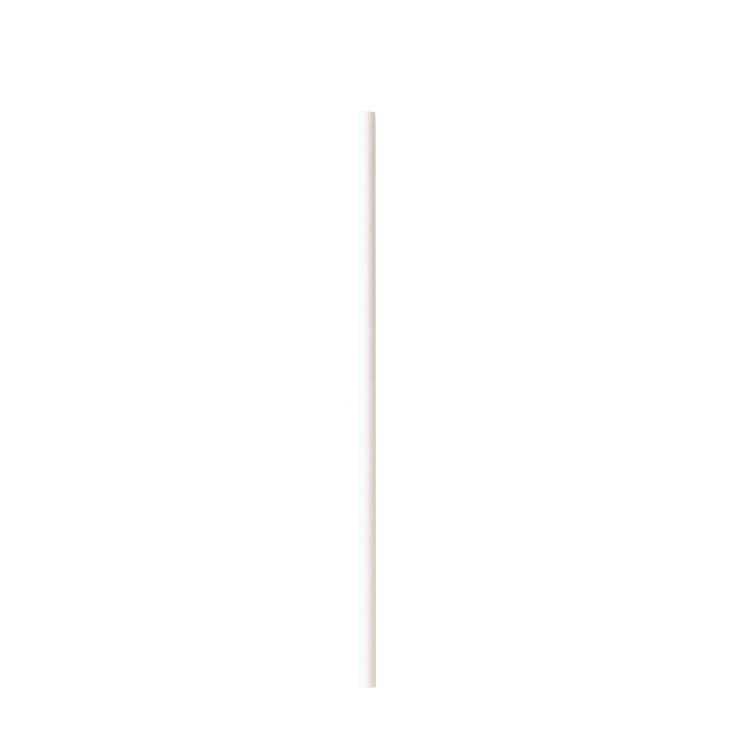 ECO STRAW - 4 PLY REGULAR - PAPER STRAW - WHITE