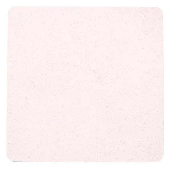 WOBBLY BOOT BARWARE - DRINK COASTER - WHITE SQUARE